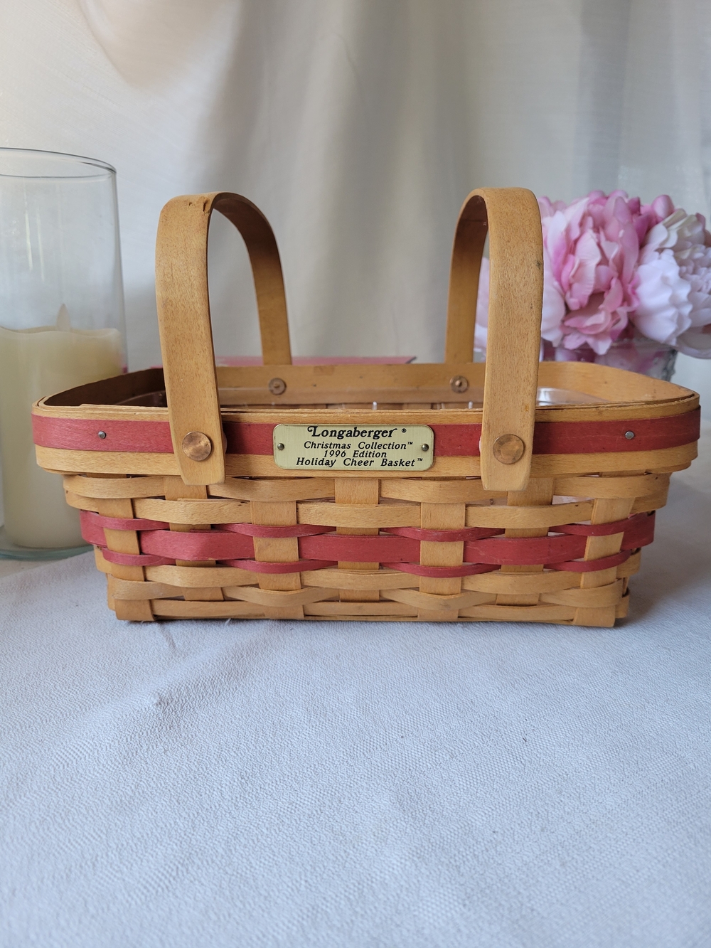 Longaberger Vintage Holiday Cheer Basket
